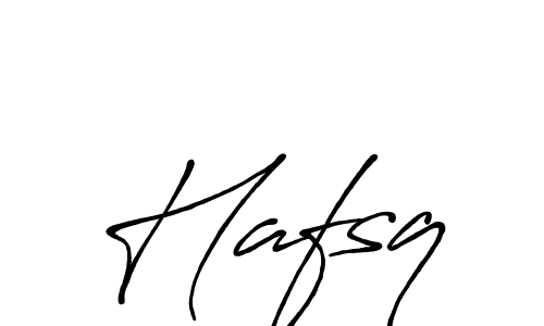 Design your own signature with our free online signature maker. With this signature software, you can create a handwritten (Antro_Vectra_Bolder) signature for name Hafsq. Hafsq signature style 7 images and pictures png