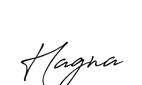 Make a beautiful signature design for name Hagna. With this signature (Antro_Vectra_Bolder) style, you can create a handwritten signature for free. Hagna signature style 7 images and pictures png