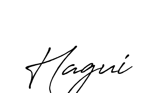 Once you've used our free online signature maker to create your best signature Antro_Vectra_Bolder style, it's time to enjoy all of the benefits that Hagui name signing documents. Hagui signature style 7 images and pictures png