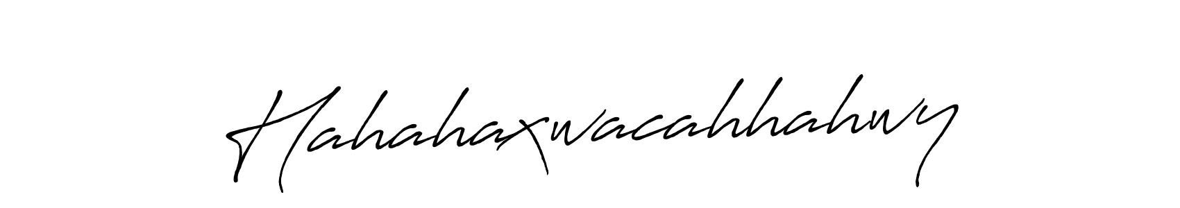 Use a signature maker to create a handwritten signature online. With this signature software, you can design (Antro_Vectra_Bolder) your own signature for name Hahahaxwacahhahwy. Hahahaxwacahhahwy signature style 7 images and pictures png