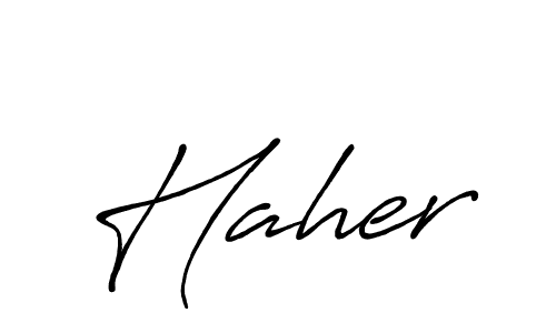 The best way (Antro_Vectra_Bolder) to make a short signature is to pick only two or three words in your name. The name Haher include a total of six letters. For converting this name. Haher signature style 7 images and pictures png