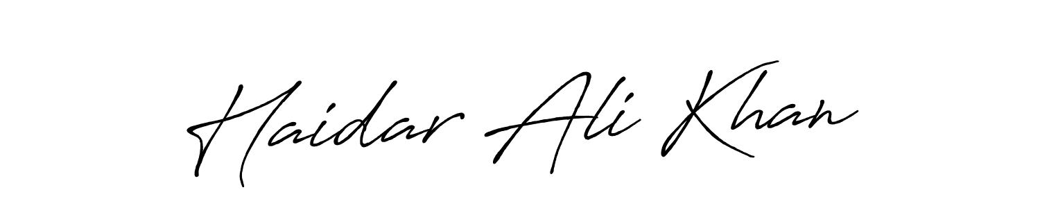 You should practise on your own different ways (Antro_Vectra_Bolder) to write your name (Haidar Ali Khan) in signature. don't let someone else do it for you. Haidar Ali Khan signature style 7 images and pictures png