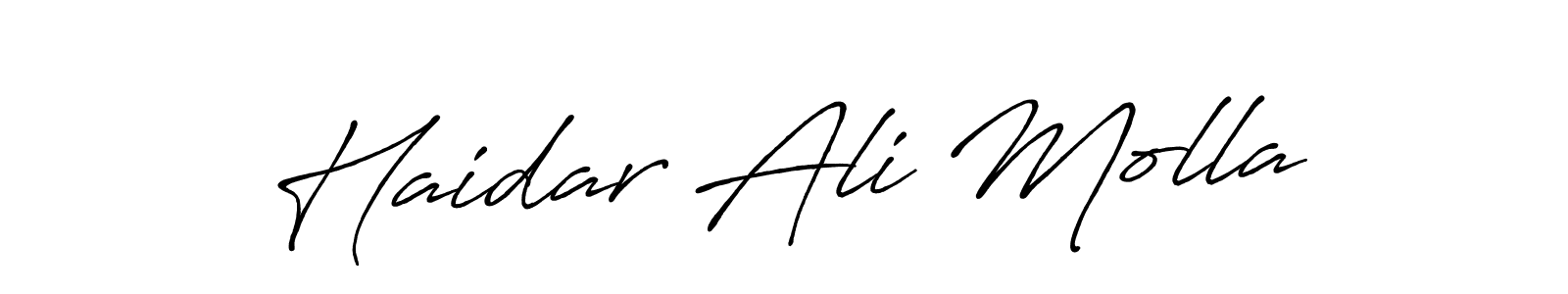 Once you've used our free online signature maker to create your best signature Antro_Vectra_Bolder style, it's time to enjoy all of the benefits that Haidar Ali Molla name signing documents. Haidar Ali Molla signature style 7 images and pictures png