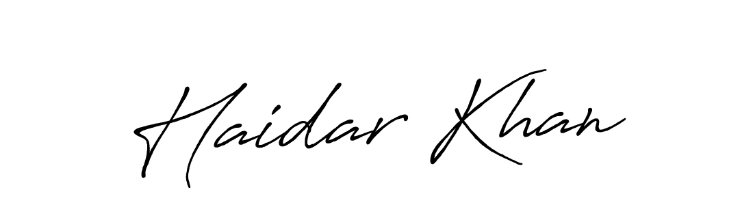 The best way (Antro_Vectra_Bolder) to make a short signature is to pick only two or three words in your name. The name Haidar Khan include a total of six letters. For converting this name. Haidar Khan signature style 7 images and pictures png