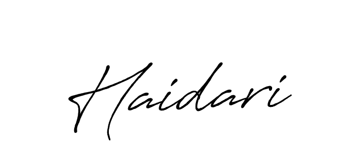 if you are searching for the best signature style for your name Haidari. so please give up your signature search. here we have designed multiple signature styles  using Antro_Vectra_Bolder. Haidari signature style 7 images and pictures png