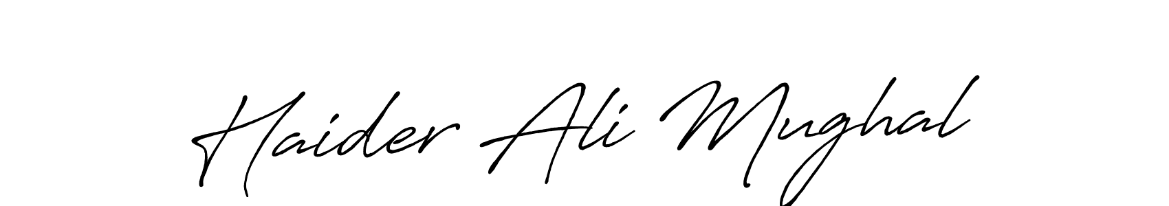 Make a beautiful signature design for name Haider Ali Mughal. Use this online signature maker to create a handwritten signature for free. Haider Ali Mughal signature style 7 images and pictures png