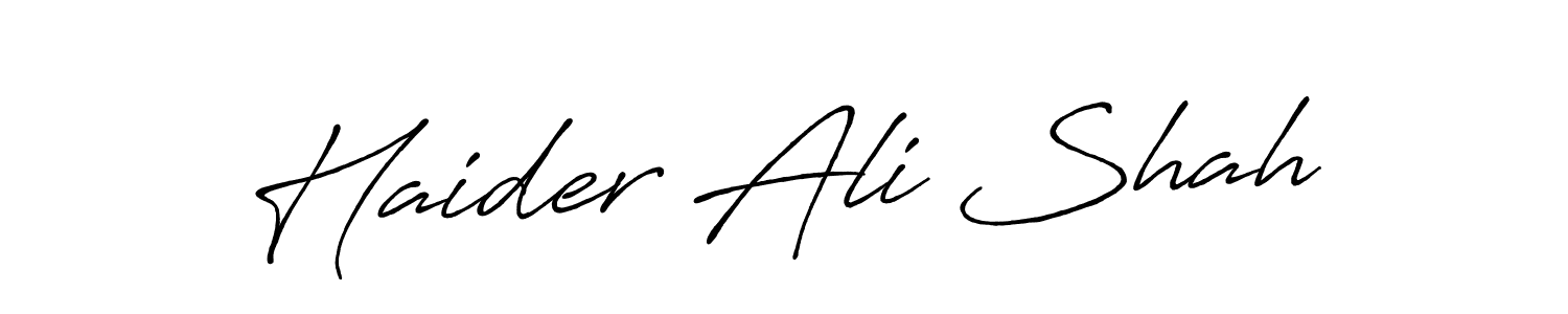 This is the best signature style for the Haider Ali Shah name. Also you like these signature font (Antro_Vectra_Bolder). Mix name signature. Haider Ali Shah signature style 7 images and pictures png