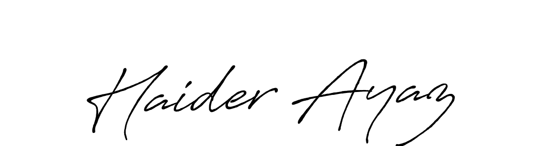 How to Draw Haider Ayaz signature style? Antro_Vectra_Bolder is a latest design signature styles for name Haider Ayaz. Haider Ayaz signature style 7 images and pictures png