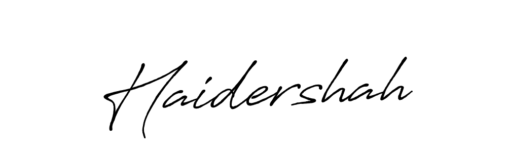 Once you've used our free online signature maker to create your best signature Antro_Vectra_Bolder style, it's time to enjoy all of the benefits that Haidershah name signing documents. Haidershah signature style 7 images and pictures png