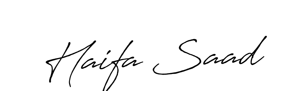 See photos of Haifa Saad official signature by Spectra . Check more albums & portfolios. Read reviews & check more about Antro_Vectra_Bolder font. Haifa Saad signature style 7 images and pictures png