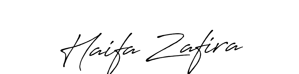 The best way (Antro_Vectra_Bolder) to make a short signature is to pick only two or three words in your name. The name Haifa Zafira include a total of six letters. For converting this name. Haifa Zafira signature style 7 images and pictures png
