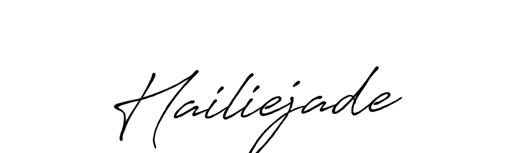 Make a short Hailiejade signature style. Manage your documents anywhere anytime using Antro_Vectra_Bolder. Create and add eSignatures, submit forms, share and send files easily. Hailiejade signature style 7 images and pictures png