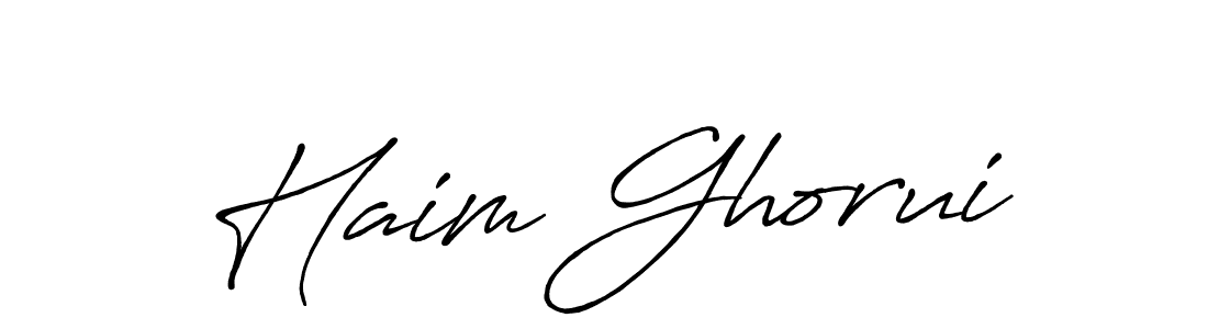 Here are the top 10 professional signature styles for the name Haim Ghorui. These are the best autograph styles you can use for your name. Haim Ghorui signature style 7 images and pictures png