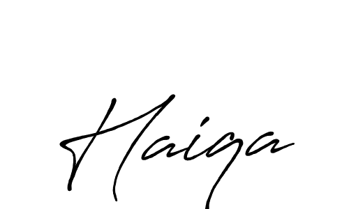 if you are searching for the best signature style for your name Haiqa. so please give up your signature search. here we have designed multiple signature styles  using Antro_Vectra_Bolder. Haiqa signature style 7 images and pictures png