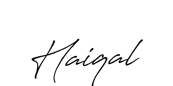 Similarly Antro_Vectra_Bolder is the best handwritten signature design. Signature creator online .You can use it as an online autograph creator for name Haiqal. Haiqal signature style 7 images and pictures png