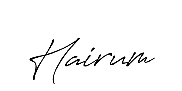 Make a beautiful signature design for name Hairum. Use this online signature maker to create a handwritten signature for free. Hairum signature style 7 images and pictures png