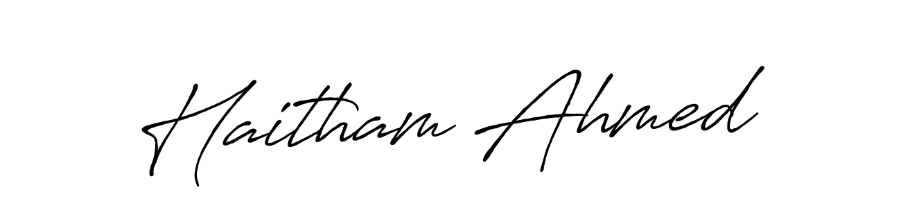 See photos of Haitham Ahmed official signature by Spectra . Check more albums & portfolios. Read reviews & check more about Antro_Vectra_Bolder font. Haitham Ahmed signature style 7 images and pictures png