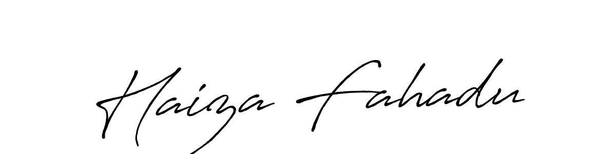 Also You can easily find your signature by using the search form. We will create Haiza Fahadu name handwritten signature images for you free of cost using Antro_Vectra_Bolder sign style. Haiza Fahadu signature style 7 images and pictures png