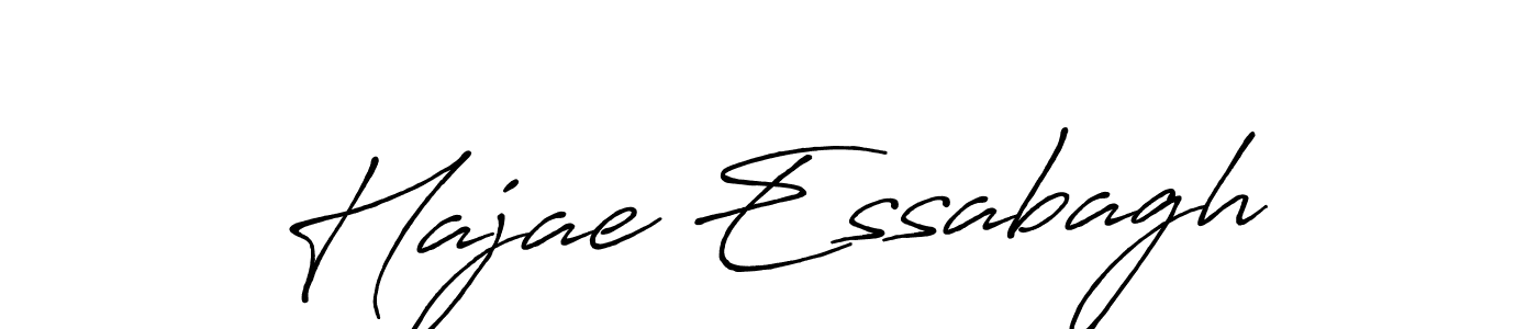 Once you've used our free online signature maker to create your best signature Antro_Vectra_Bolder style, it's time to enjoy all of the benefits that Hajae Essabagh name signing documents. Hajae Essabagh signature style 7 images and pictures png