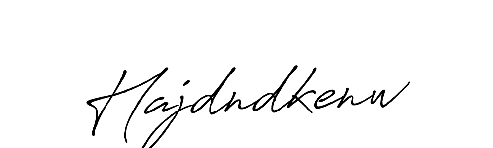 How to make Hajdndkenw signature? Antro_Vectra_Bolder is a professional autograph style. Create handwritten signature for Hajdndkenw name. Hajdndkenw signature style 7 images and pictures png