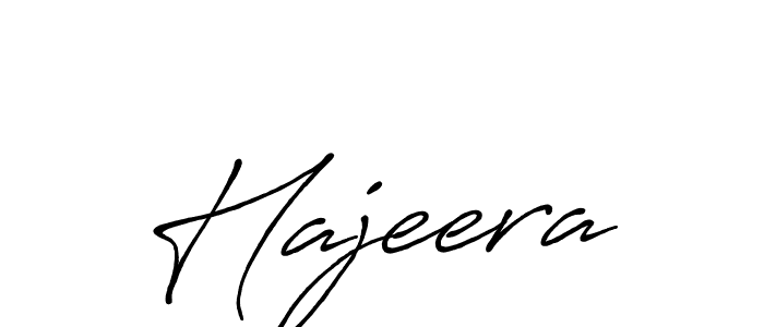 How to make Hajeera signature? Antro_Vectra_Bolder is a professional autograph style. Create handwritten signature for Hajeera name. Hajeera signature style 7 images and pictures png
