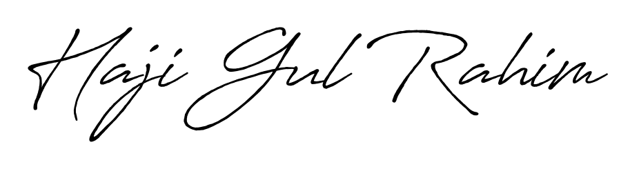 A dynamic signature style for Haji Gul Rahim using Antro_Vectra_Bolder script. Designed to look authentic, handwritten, and professional. Haji Gul Rahim signature style 7 images and pictures png