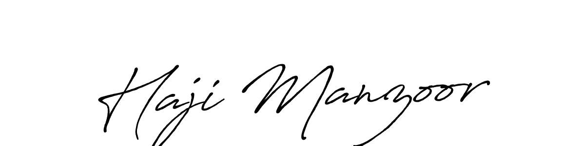 Similarly Antro_Vectra_Bolder is the best handwritten signature design. Signature creator online .You can use it as an online autograph creator for name Haji Manzoor. Haji Manzoor signature style 7 images and pictures png