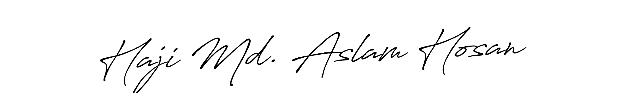 How to Draw Haji Md. Aslam Hosan signature style? Antro_Vectra_Bolder is a latest design signature styles for name Haji Md. Aslam Hosan. Haji Md. Aslam Hosan signature style 7 images and pictures png