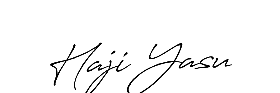 Once you've used our free online signature maker to create your best signature Antro_Vectra_Bolder style, it's time to enjoy all of the benefits that Haji Yasu name signing documents. Haji Yasu signature style 7 images and pictures png