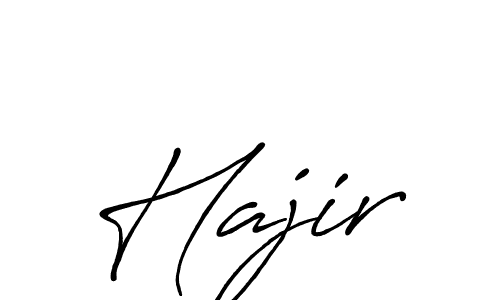 Make a beautiful signature design for name Hajir. Use this online signature maker to create a handwritten signature for free. Hajir signature style 7 images and pictures png