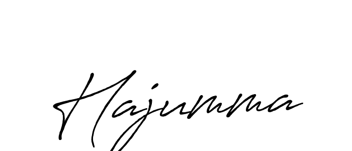 Also we have Hajumma name is the best signature style. Create professional handwritten signature collection using Antro_Vectra_Bolder autograph style. Hajumma signature style 7 images and pictures png