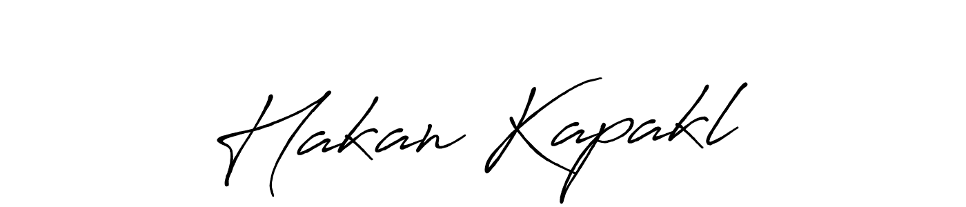 Also You can easily find your signature by using the search form. We will create Hakan Kapaklı name handwritten signature images for you free of cost using Antro_Vectra_Bolder sign style. Hakan Kapaklı signature style 7 images and pictures png