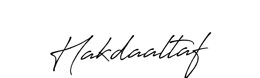 Design your own signature with our free online signature maker. With this signature software, you can create a handwritten (Antro_Vectra_Bolder) signature for name Hakdaaltaf. Hakdaaltaf signature style 7 images and pictures png