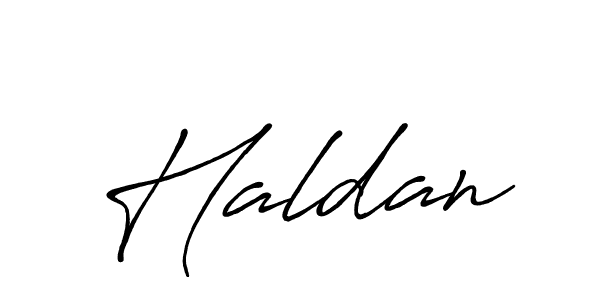 Once you've used our free online signature maker to create your best signature Antro_Vectra_Bolder style, it's time to enjoy all of the benefits that Haldan name signing documents. Haldan signature style 7 images and pictures png
