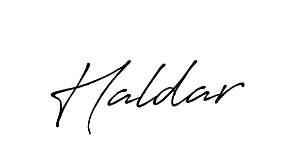 Also You can easily find your signature by using the search form. We will create Haldar name handwritten signature images for you free of cost using Antro_Vectra_Bolder sign style. Haldar signature style 7 images and pictures png