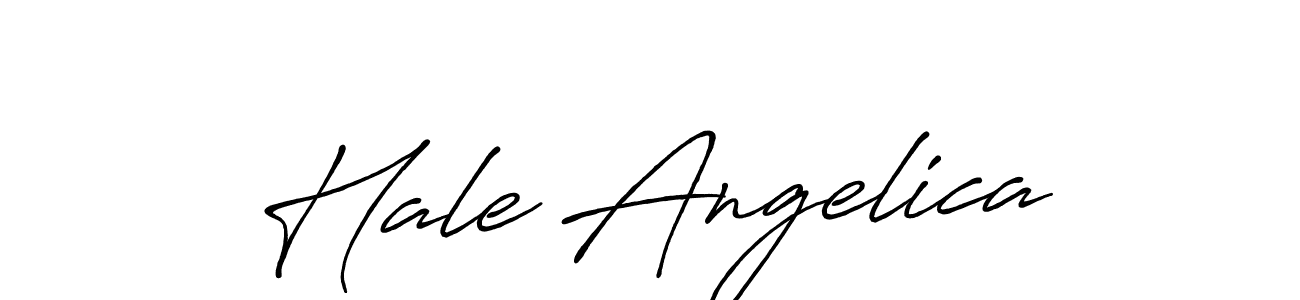 You should practise on your own different ways (Antro_Vectra_Bolder) to write your name (Hale Angelica) in signature. don't let someone else do it for you. Hale Angelica signature style 7 images and pictures png