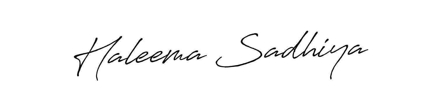 Once you've used our free online signature maker to create your best signature Antro_Vectra_Bolder style, it's time to enjoy all of the benefits that Haleema Sadhiya name signing documents. Haleema Sadhiya signature style 7 images and pictures png