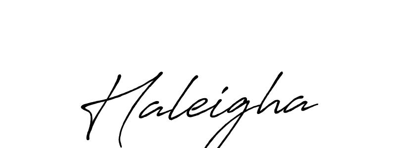 You should practise on your own different ways (Antro_Vectra_Bolder) to write your name (Haleigha) in signature. don't let someone else do it for you. Haleigha signature style 7 images and pictures png