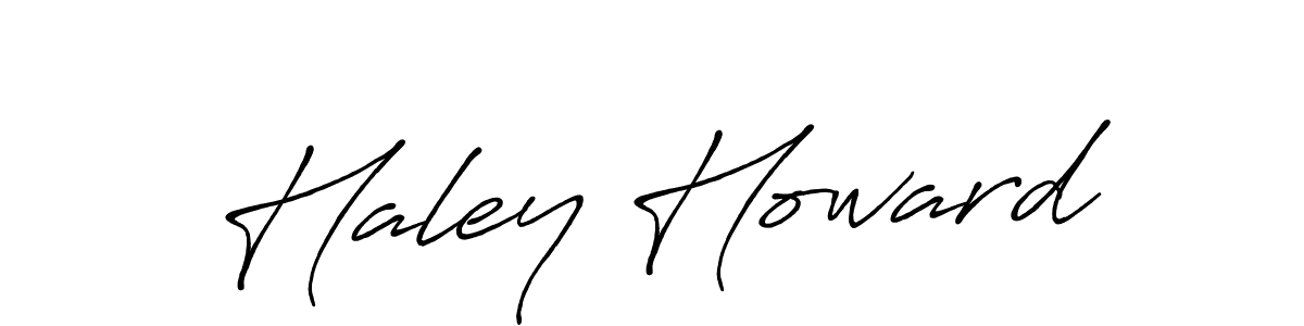 Best and Professional Signature Style for Haley Howard. Antro_Vectra_Bolder Best Signature Style Collection. Haley Howard signature style 7 images and pictures png