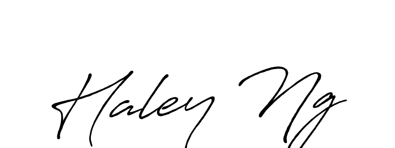 if you are searching for the best signature style for your name Haley Ng. so please give up your signature search. here we have designed multiple signature styles  using Antro_Vectra_Bolder. Haley Ng signature style 7 images and pictures png