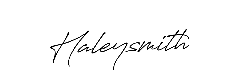 The best way (Antro_Vectra_Bolder) to make a short signature is to pick only two or three words in your name. The name Haleysmith include a total of six letters. For converting this name. Haleysmith signature style 7 images and pictures png
