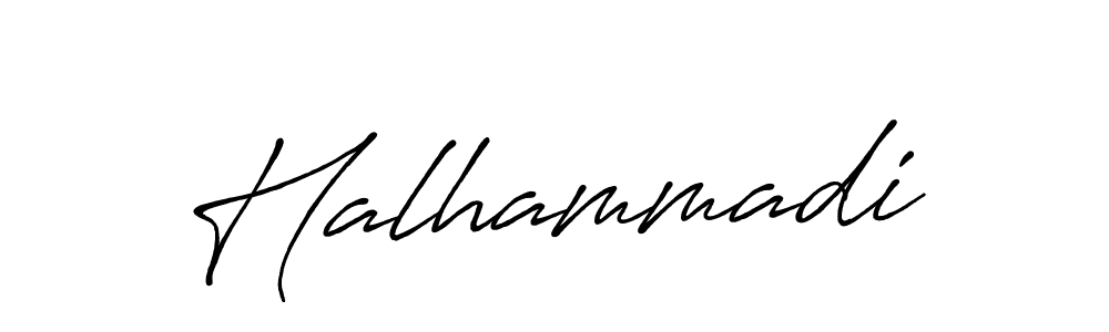 Create a beautiful signature design for name Halhammadi. With this signature (Antro_Vectra_Bolder) fonts, you can make a handwritten signature for free. Halhammadi signature style 7 images and pictures png