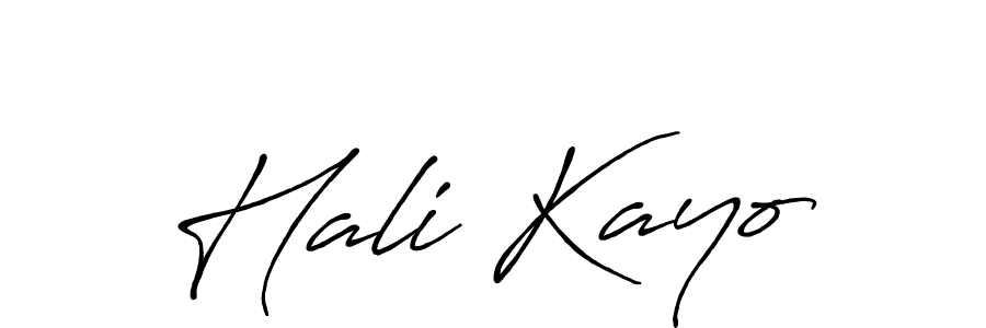 How to Draw Hali Kayo signature style? Antro_Vectra_Bolder is a latest design signature styles for name Hali Kayo. Hali Kayo signature style 7 images and pictures png