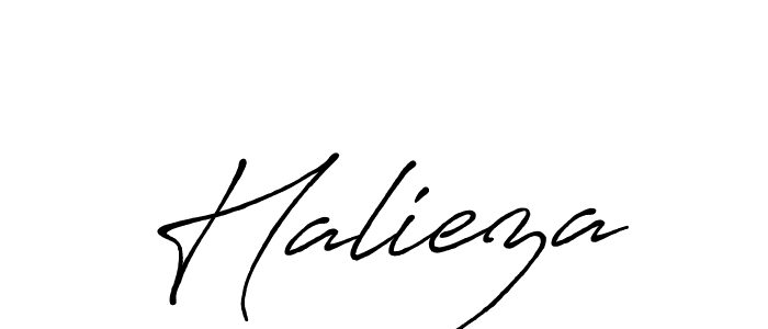 if you are searching for the best signature style for your name Halieza. so please give up your signature search. here we have designed multiple signature styles  using Antro_Vectra_Bolder. Halieza signature style 7 images and pictures png