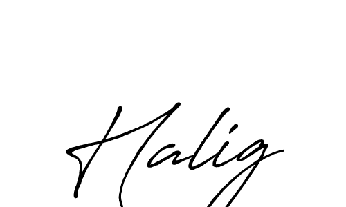 How to make Halig signature? Antro_Vectra_Bolder is a professional autograph style. Create handwritten signature for Halig name. Halig signature style 7 images and pictures png