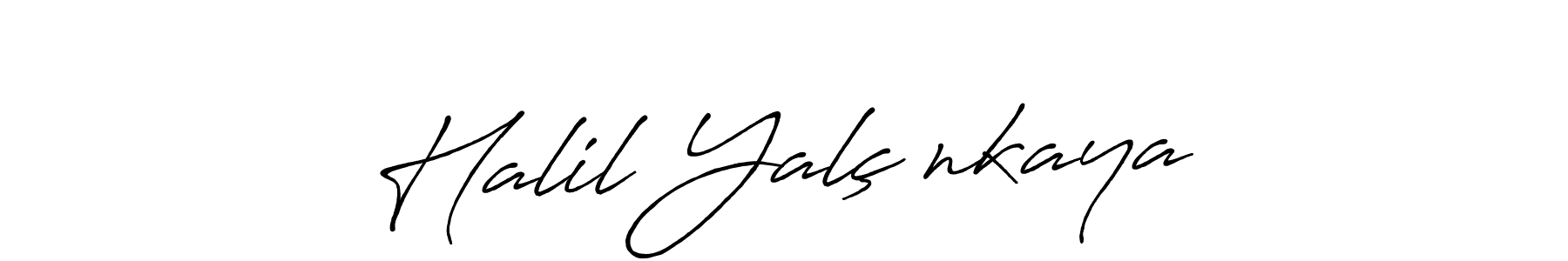 You can use this online signature creator to create a handwritten signature for the name Halil Yalçınkaya. This is the best online autograph maker. Halil Yalçınkaya signature style 7 images and pictures png