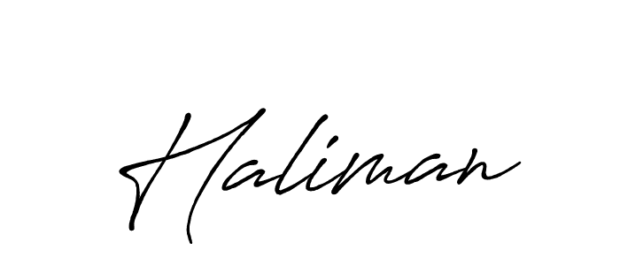 Once you've used our free online signature maker to create your best signature Antro_Vectra_Bolder style, it's time to enjoy all of the benefits that Haliman name signing documents. Haliman signature style 7 images and pictures png