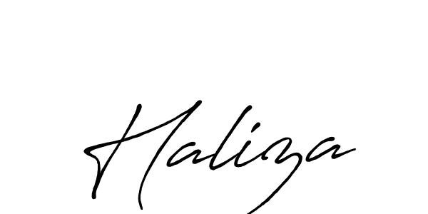 Best and Professional Signature Style for Haliza. Antro_Vectra_Bolder Best Signature Style Collection. Haliza signature style 7 images and pictures png