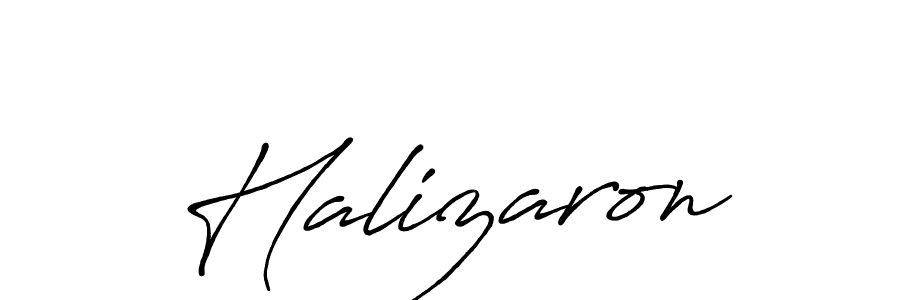 Make a beautiful signature design for name Halizaron. Use this online signature maker to create a handwritten signature for free. Halizaron signature style 7 images and pictures png