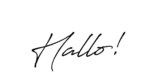 See photos of Hallo! official signature by Spectra . Check more albums & portfolios. Read reviews & check more about Antro_Vectra_Bolder font. Hallo! signature style 7 images and pictures png